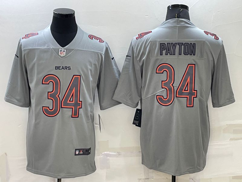 Men Chicago Bears #34 Payton Grey 2022 Nike Limited Vapor Untouchable NFL Jerseys->tampa bay buccaneers->NFL Jersey